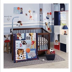 Lambs & Ivy Future All Star Bedroom Set